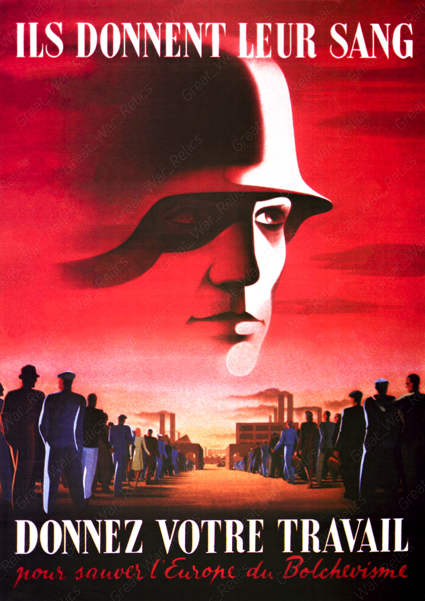 Amazon.co.jp: ドイツプロパガンダポスター – Anti Bolshevism anti